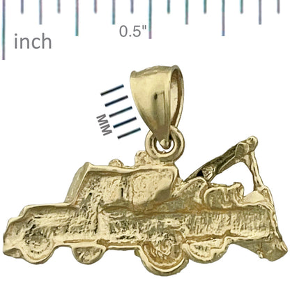 585 Gold Abschleppwagen-Charm