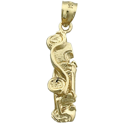 14K Gold Cabrio-Charm