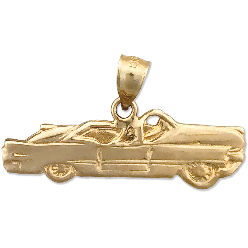 585 Gold Anhänger Klassisches Cabriolet
