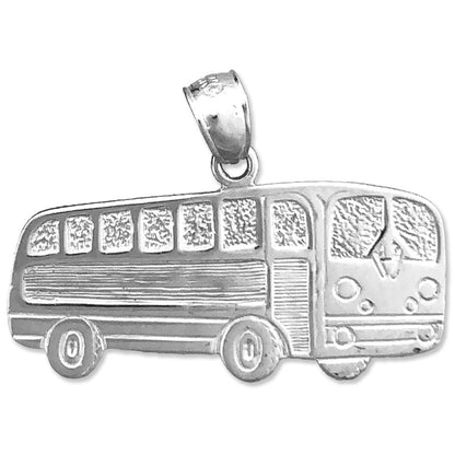 14K Gold Bus-Anhänger
