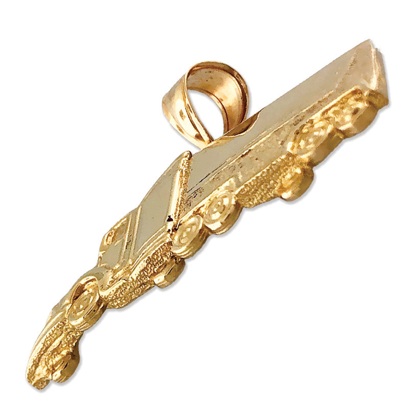 14K Gold Anhänger „18-Rad-Lastwagen