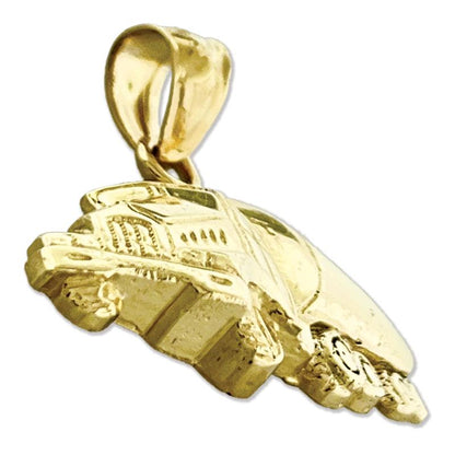 14K Gold Tank-Lastwagen-Anhänger