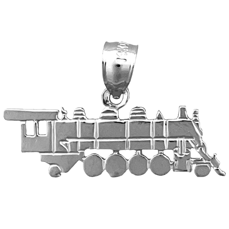 14K Gold Lokomotive-Zug-Charm
