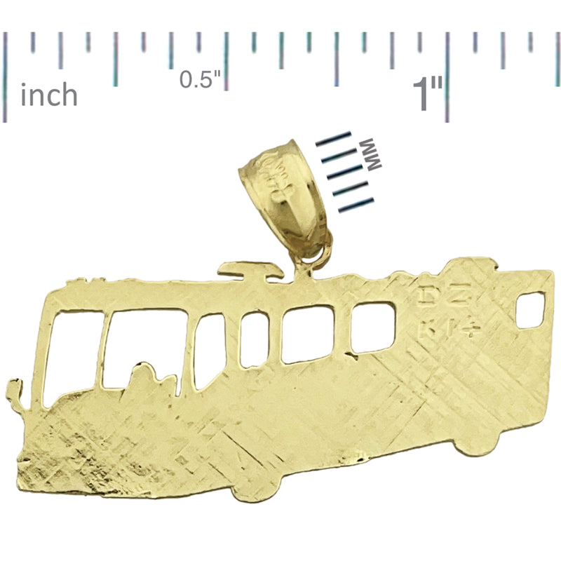 585 Gold Anhänger „Wohnmobil