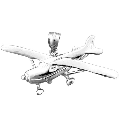 14K Gold Cessna Flugzeug-Anhänger