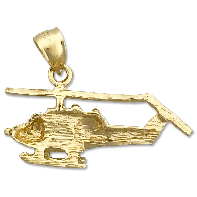 14K Gold Anhänger „Bell Helikopter“