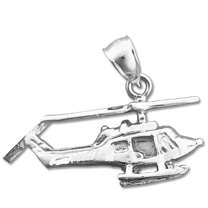 14K Gold Anhänger „Bell Helikopter“