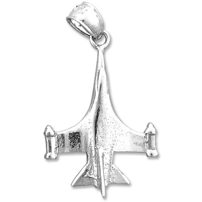 14K Gold F5 Freedom Fighter Jet Charm-Anhänger