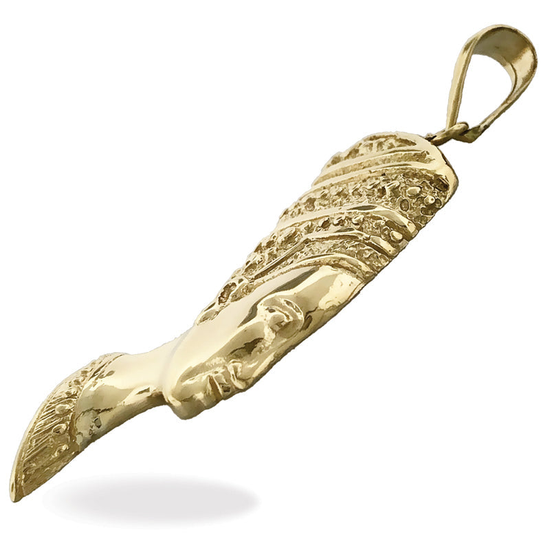 14K Gold Nefertiti-Anhänger