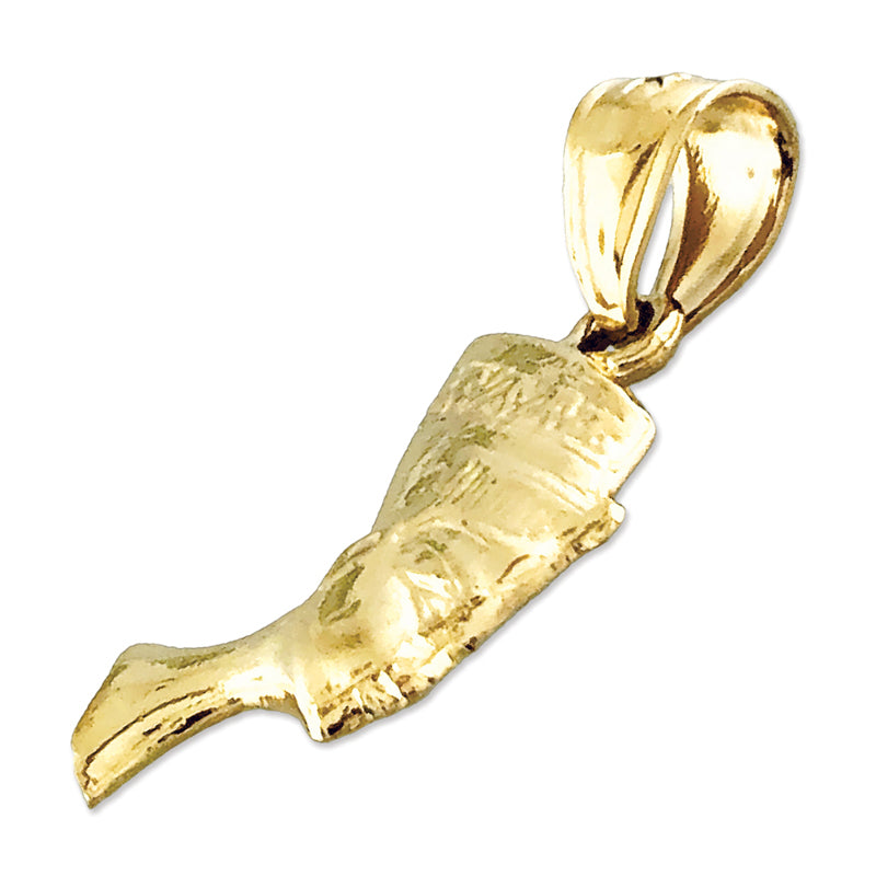 14K Gold Charm Königin Nofretete von Ägypten