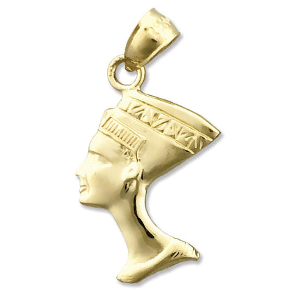14K Gold Nefertiti-Charm