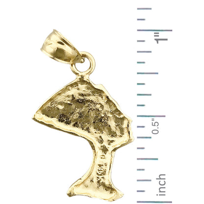 14K Gold Nefertiti-Charm