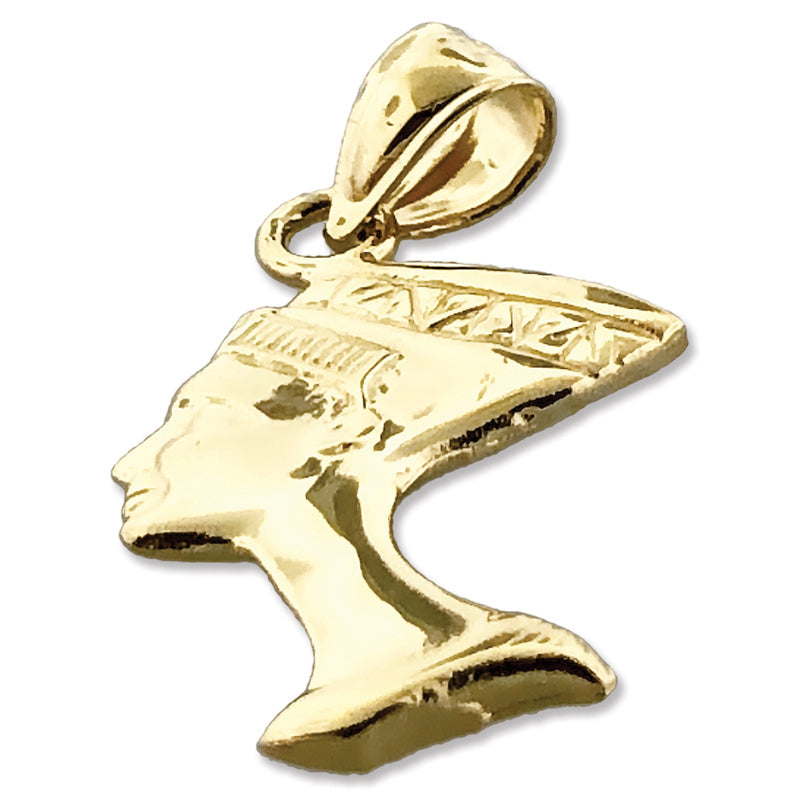 14K Gold Nefertiti-Charm