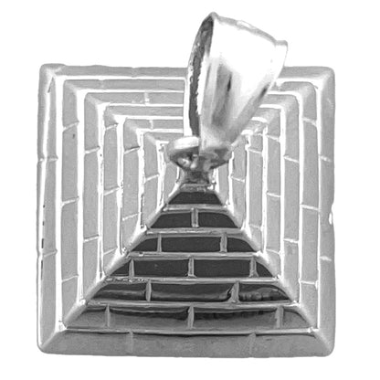 14K Gold 3D-Anhänger Ägyptische Pyramide