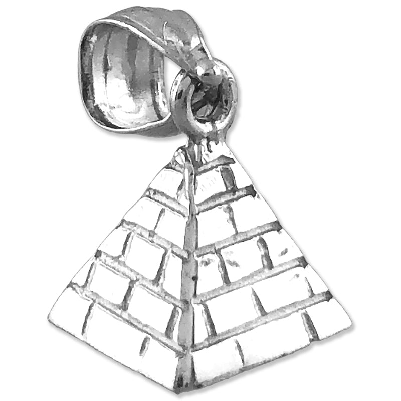 Charm „3D-Ägyptische Pyramide" aus 14K Gold