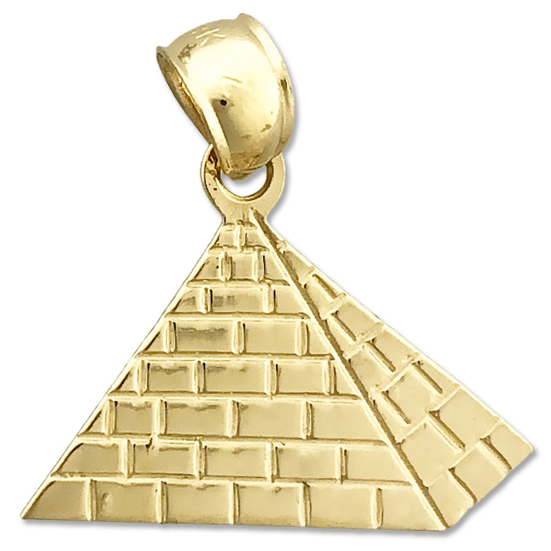 14K Gold Ägyptische Pyramide Charm