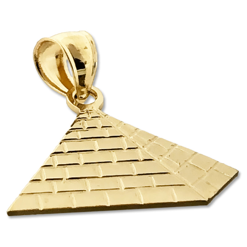 14K Gold Ägyptische Pyramide Charm