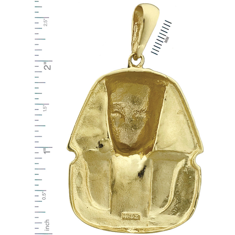 14K Gold Tutanchamun-Anhänger