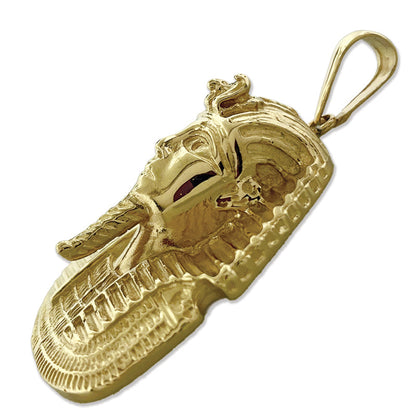 14K Gold Tutanchamun-Anhänger