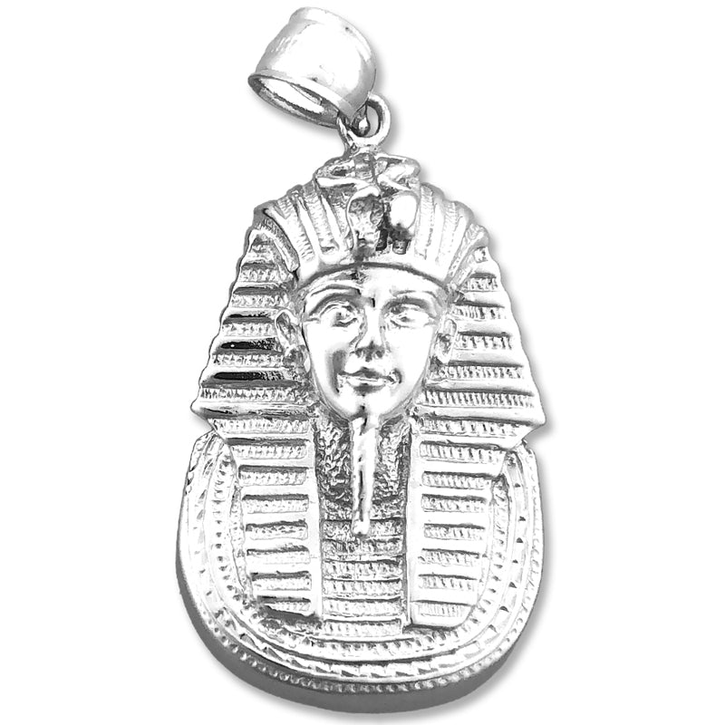 14K Gold Anhänger Ägyptischer Pharao König Tutanchamun