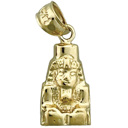 14K Gold Ägyptischer Pharao Charm