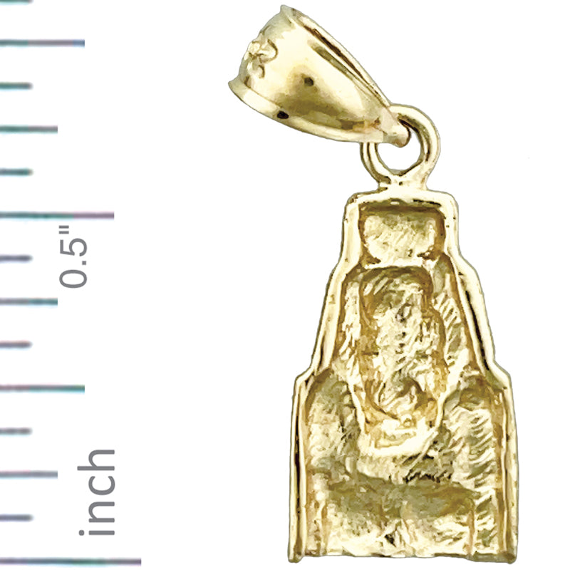 14K Gold Ägyptischer Pharao Charm