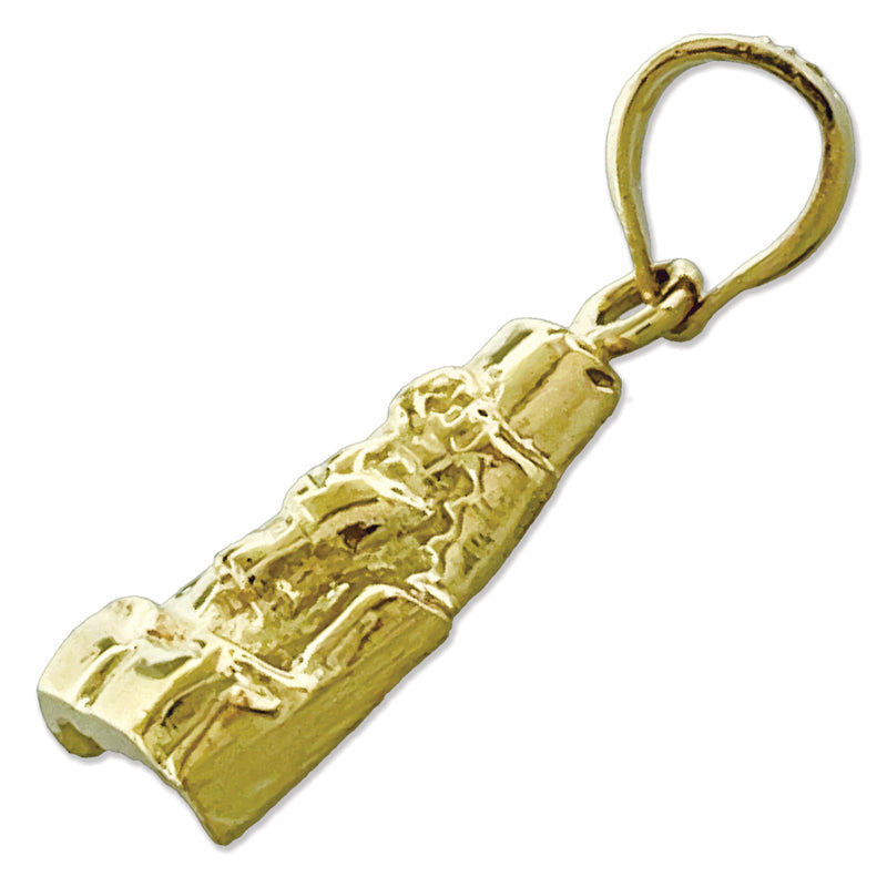 14K Gold Ägyptischer Pharao Charm