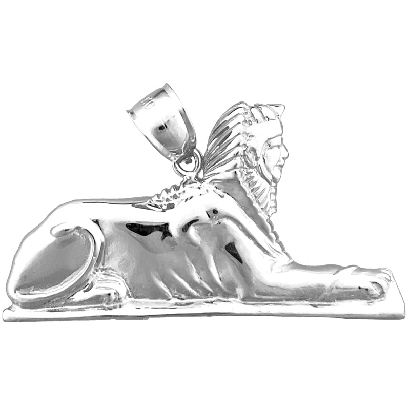 14K Gold Anhänger Große Sphinx von Gizeh