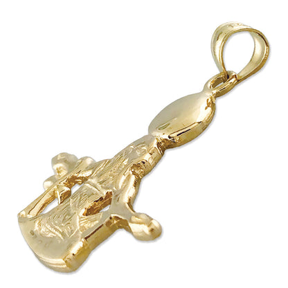 14K Gold Anhänger Ägyptischer Sonnengott Ra