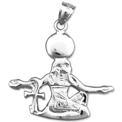 14K Gold Anhänger Ägyptischer Sonnengott Ra