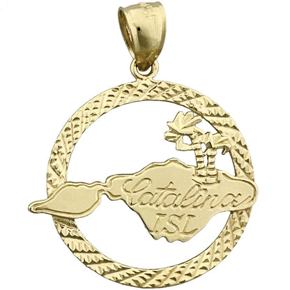 Anhänger „Catalina Island" aus 14K Gold