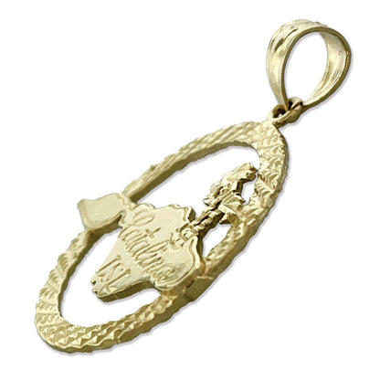 Anhänger „Catalina Island" aus 14K Gold