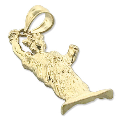 14K Gold Freiheitsstatue-Anhänger