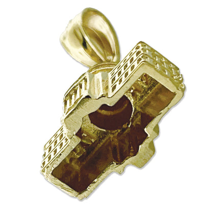 14K Gold 3D Washington DC US Kapitol Gebäude Charm