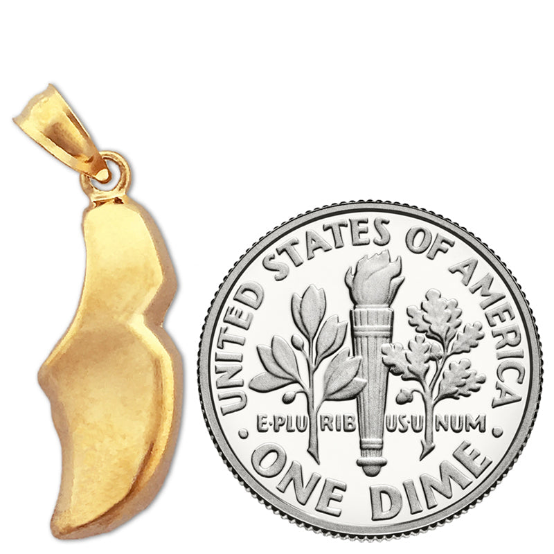 585 Gold Anhänger Holzschuh** (Niederländischer Holzschuh Charm)
