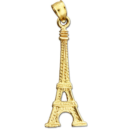 585 Gold Eiffelturm-Anhänger