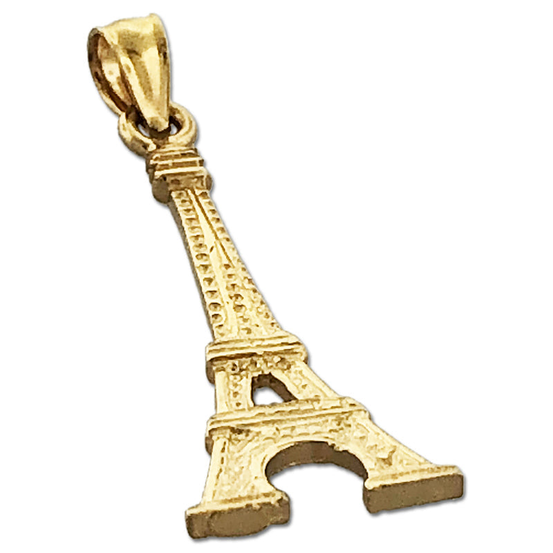 585 Gold Eiffelturm-Anhänger