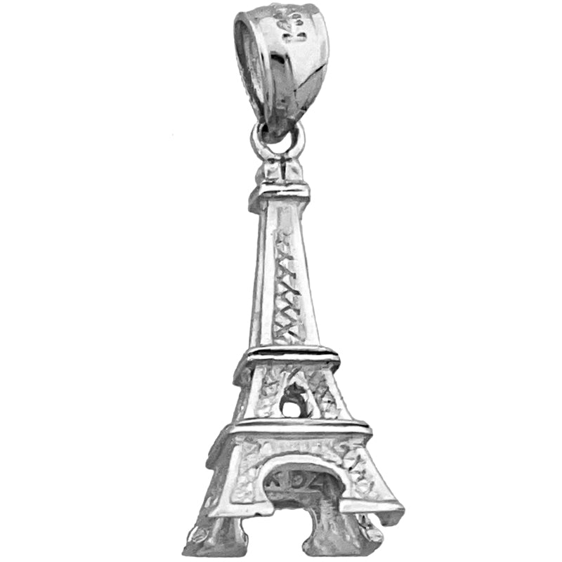 14K Gold 3D-Eiffelturm-Charm
