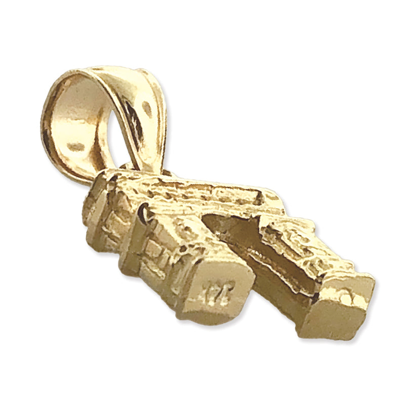 585 Gold 3D-Charm Arc de Triomphe