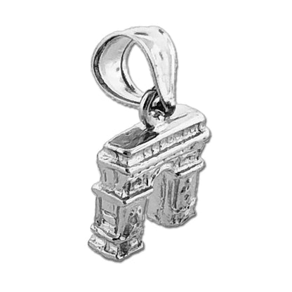 585 Gold 3D-Charm Arc de Triomphe