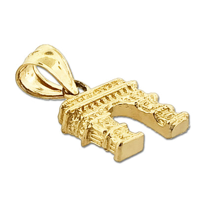 Gold-Charm "Arc de Triomphe", 14K