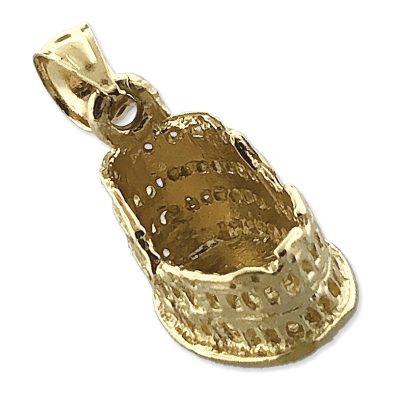 14K Gold 3D Römisches Kolosseum Charm