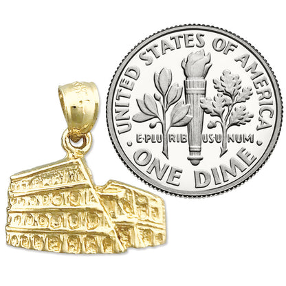 585 Gold Charm Kolosseum Rom Italien
