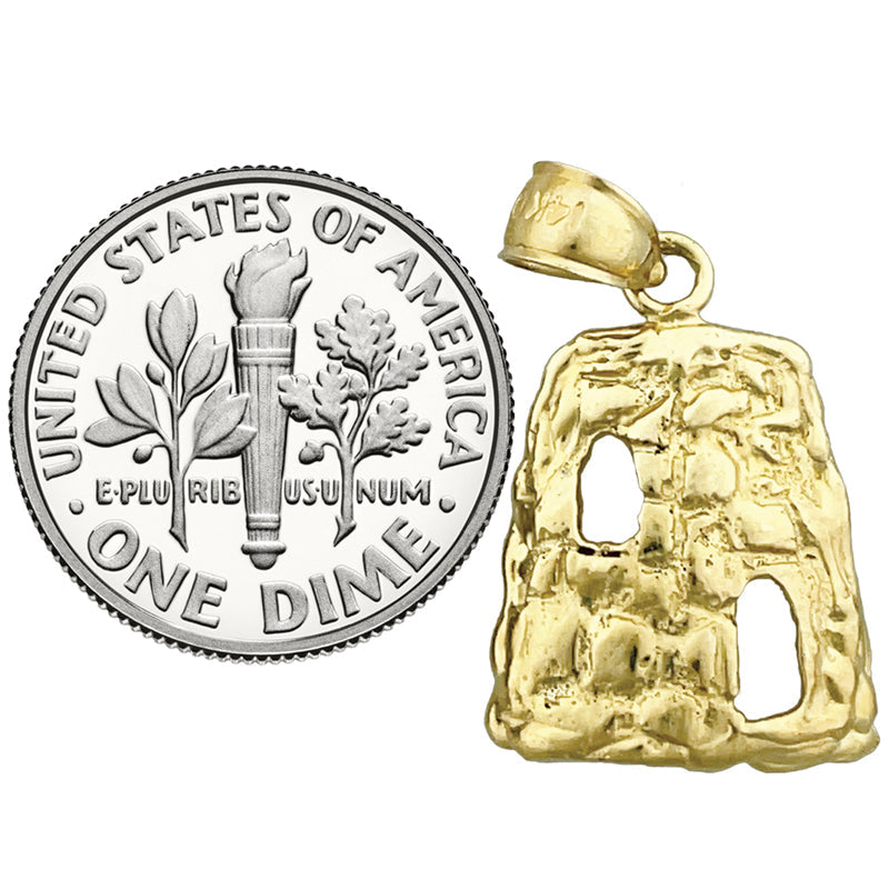 14K Gold Zuckermühlen-Charm