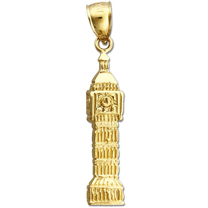 14K Gold Big-Ben-Westminster-London-Charm