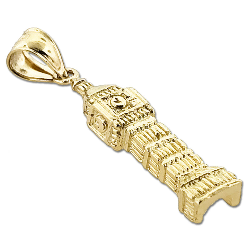 14K Gold Big-Ben-Westminster-London-Charm
