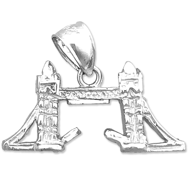 14K Gold 3D-London-Bridge-Charm