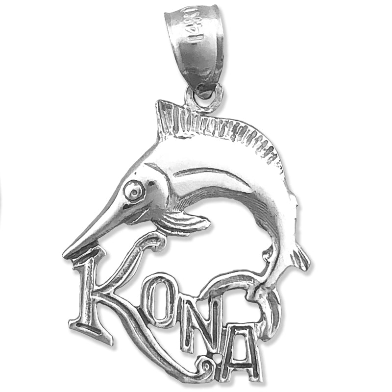 14K Gold Kona Hawaii Charm