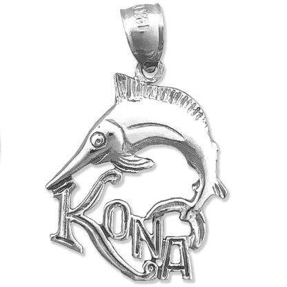 14K Gold Kona Hawaii Charm