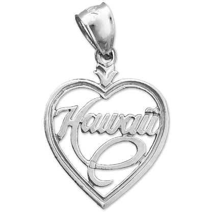14K Gold Hawaii-in-Herz Charm
